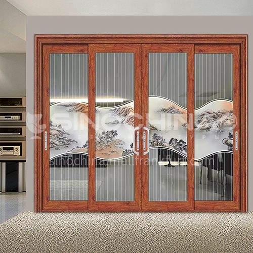 G 1 2mm Modern Simple Aluminum Alloy Sliding Door Balcony Living Room Kitchen Sound Insulation 10 G 1 2mm Modern Simple Aluminum Alloy, Sliding Door Insulation